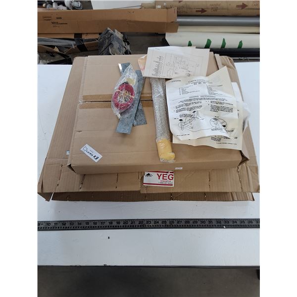 RV Water Heater Door Cover, Handle & Climate Control Kit