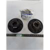 Image 1 : Pair of 6" Hubs & Various Bearings