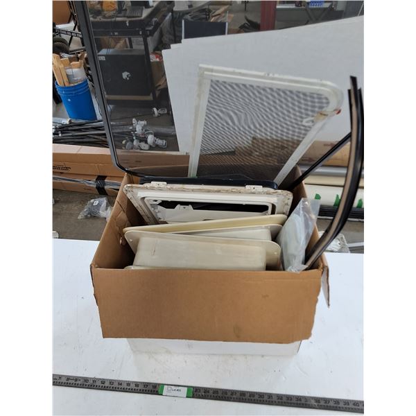 Assorted RV Ceiling Vents Frames & Screens