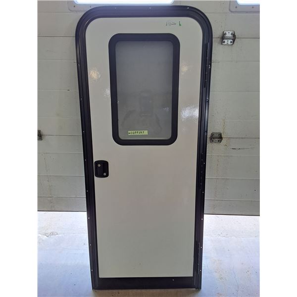 RV Camper Door with Frame & Screen 28" x 70"