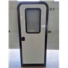 Image 1 : RV Camper Door with Frame & Screen 28" x 70"