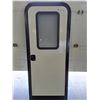Image 1 : RV Camper Door with Frame & Screen 28" x 70"