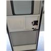 Image 3 : RV Camper Door with Frame & Screen 28" x 70"