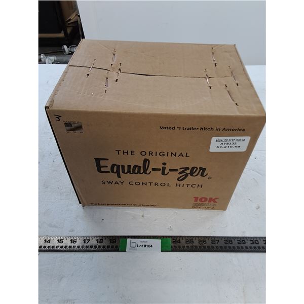 Equalizer Sway Control Hitch (NIB)