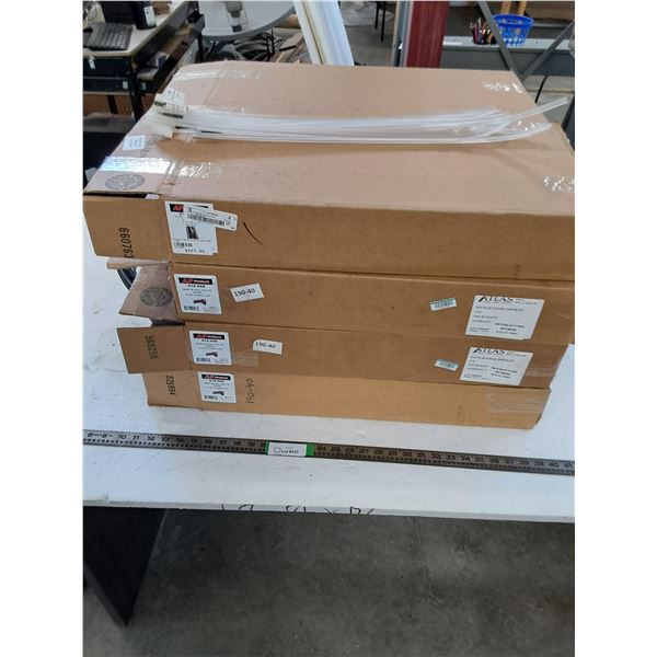 (3) Open Boxes of Snap-in Seal & 1 Open Box of D-Seal, Small Amount U-Sweep Seal