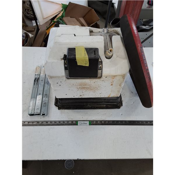 RV Hot Water Heater, Hosing, Drawer Guides