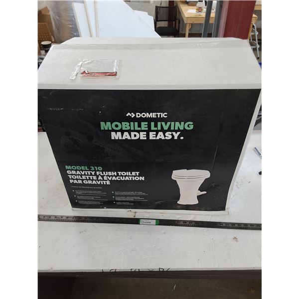 Dometic Model 310 Gravity Flush RV Toilet - Open Box