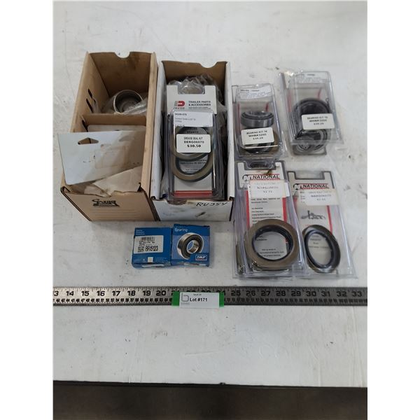 RV Bearings, Clamps, Seals