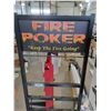 Image 2 : Fire Poker Metal Store Display