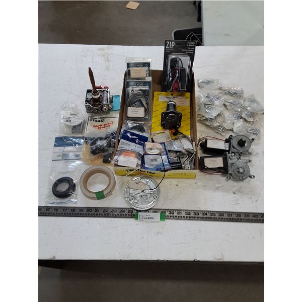 RV Assorted Electronics & Hardware Lot