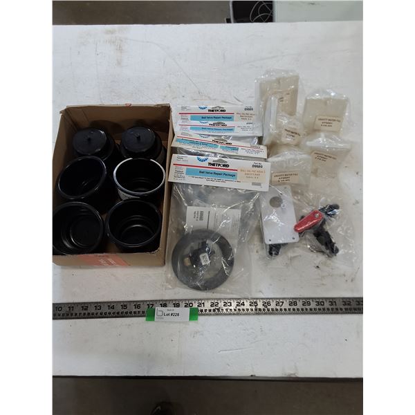 RV Plumbing/Water Flow Parts, Cup Holders
