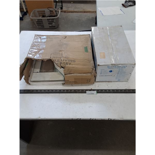 Dometic Return Air Grill, 42" Force-Flow Ceiling Fan (NIB)