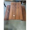 Image 1 : Kid's Wooden Picnic Table 42" x 46" x 21"