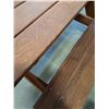 Image 3 : Kid's Wooden Picnic Table 42" x 46" x 21"