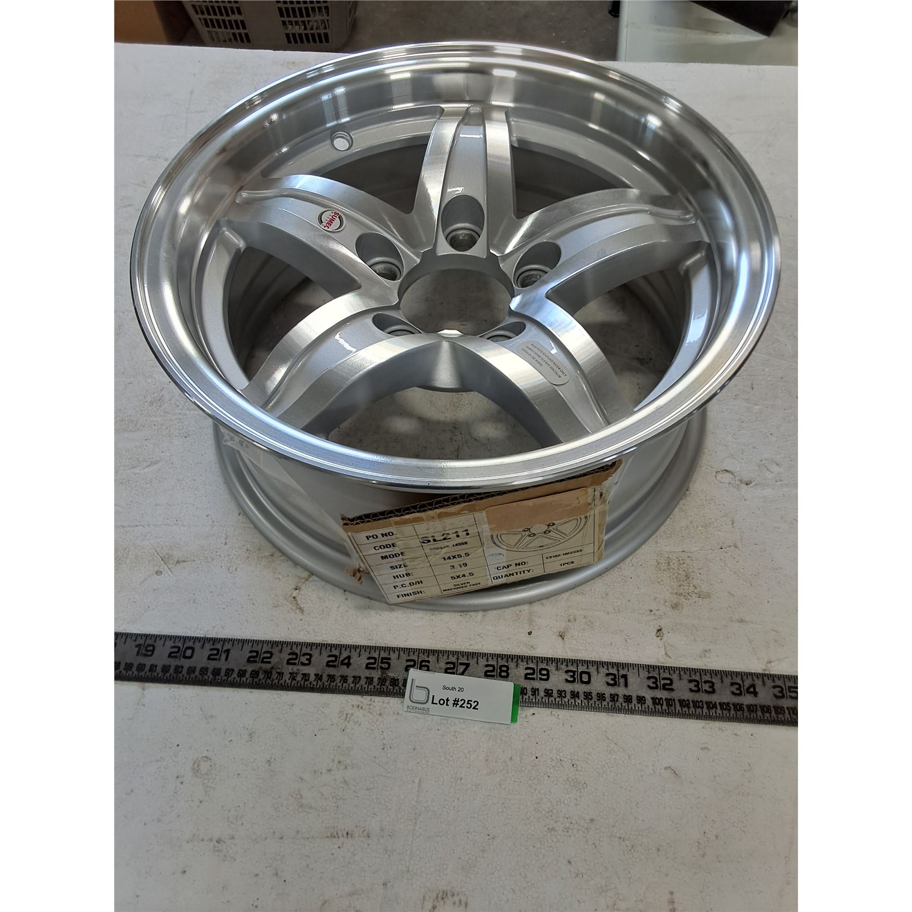 Sumec Tire Rim - Bodnarus Auctioneering