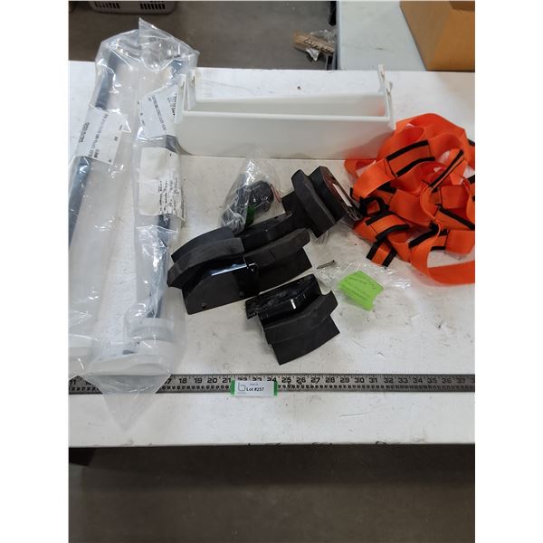 Foam Blocks, Hi-Vis Nylon Band, Slide Toppers, Plastic Covers