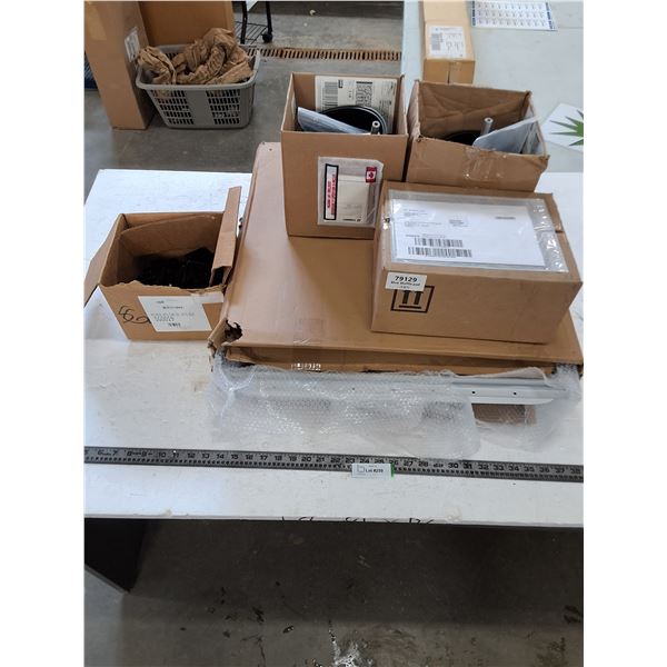 RV Ceiling Vent, Strapping, Waffle Pad, Bulk Tabbed Hinges