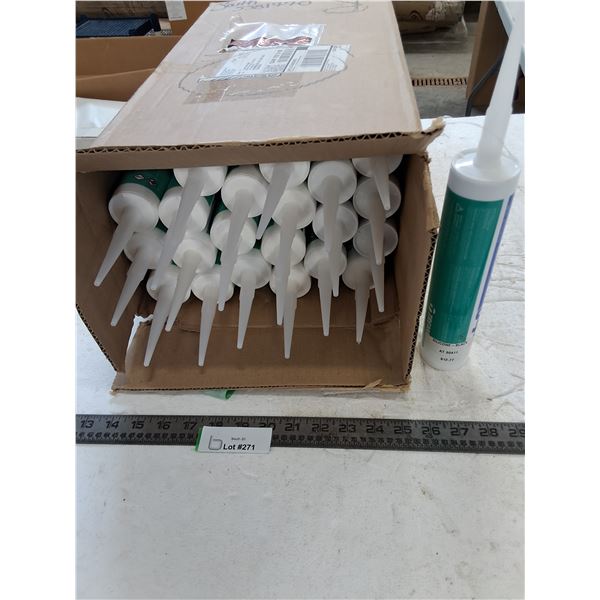 (42) Tubes of Trempro Black Silicon - Unused