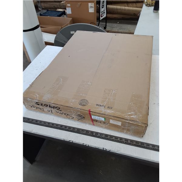 Brushed Stainless Panel - Unopened - Box 36" x 27" x 4"