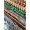 Image 4 : Rack of Wood Trim Assorted Pieces - Rack Not Included