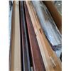 Image 5 : Rack of Wood Trim Assorted Pieces - Rack Not Included