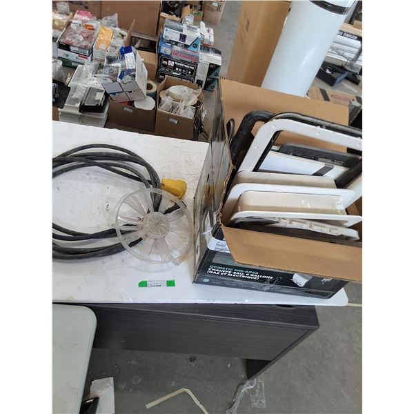 Assorted Panels, Trims, Fan, Cable, Misc.