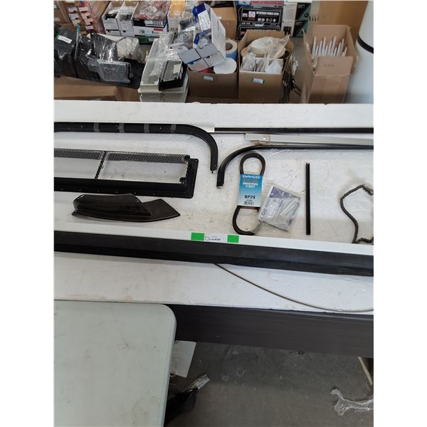 RV Slide Mechanism, Window Trim, Belt, Misc.