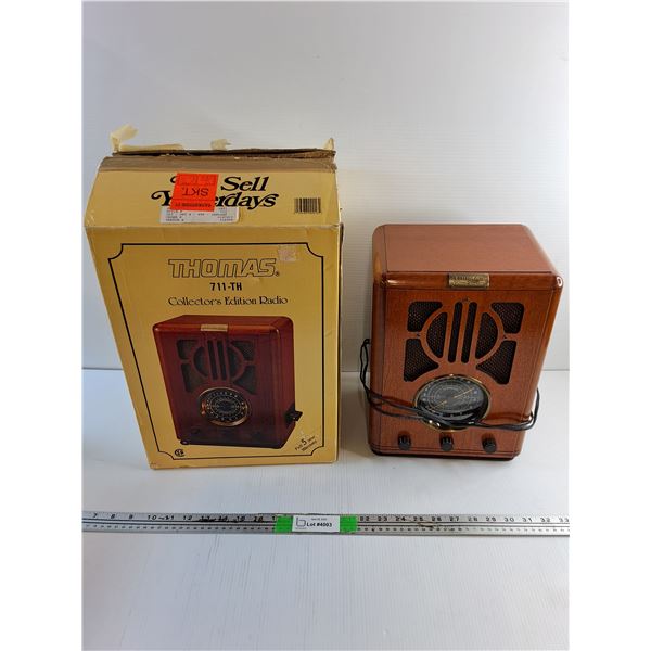 Thomas Collector's Edition Radio - As Is