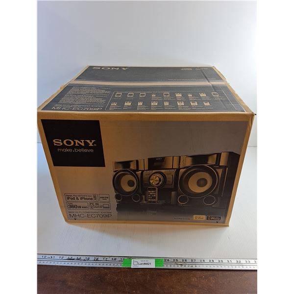 *Sony Mini Hi Fi Component System - New, Cannot Ship