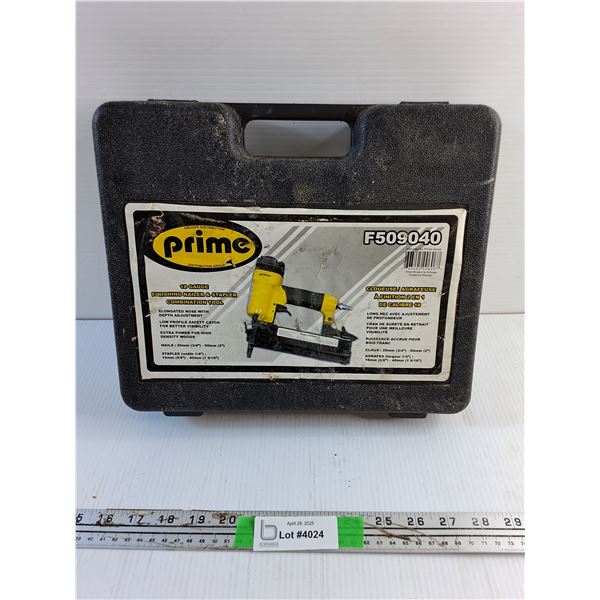 Prime 18 Gauge Finishing Nailer & Stapler Combination Tool - New