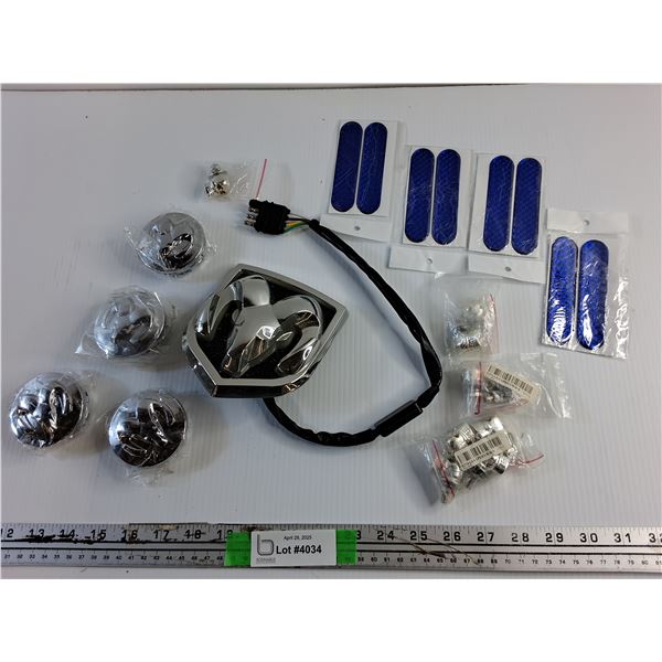 Dodge Centre Caps, Dodge Light Up Emblem and Misc