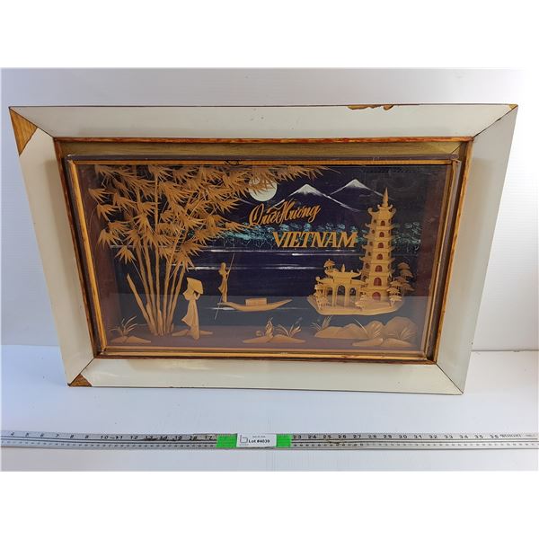 Vietnamese  Wall Art - 30 x 21"