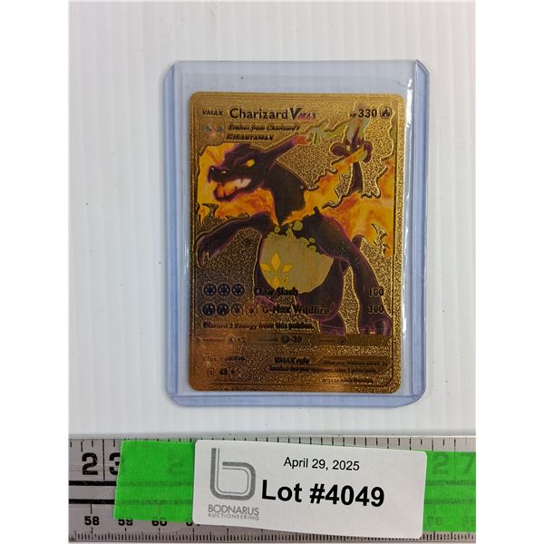 Pokemon Charizard Vmax Trading Card - Authenticity Not Guaranteed