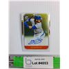 Image 1 : Donruss Optic Bo Bichette Autographed Baseball Card - Authenticity Not Guaranteed