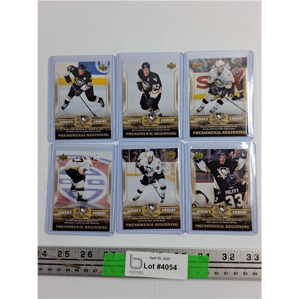(6) Upper Deck Phenomenal Beginnings Trading Hockey Cards - Authenticity Not Guaranteed