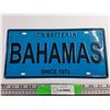 Image 1 : It's Better in Bahamas Front Licence Plate