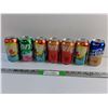 Image 1 : Sprite Cherry Lime, Pepsi Cola Cream Soda, Coca Cola Orange Cream and 7UP Tropical Soda Cans