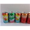 Image 2 : Sprite Cherry Lime, Pepsi Cola Cream Soda, Coca Cola Orange Cream and 7UP Tropical Soda Cans