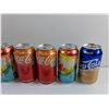 Image 3 : Sprite Cherry Lime, Pepsi Cola Cream Soda, Coca Cola Orange Cream and 7UP Tropical Soda Cans