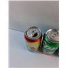 Image 6 : Sprite Cherry Lime, Pepsi Cola Cream Soda, Coca Cola Orange Cream and 7UP Tropical Soda Cans