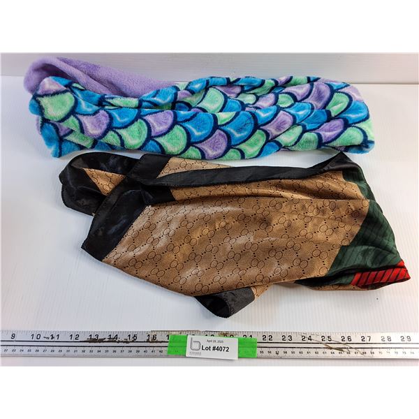 Scarf and Mermaid Tail