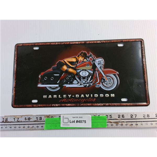 Harley Davidson Front License Plate