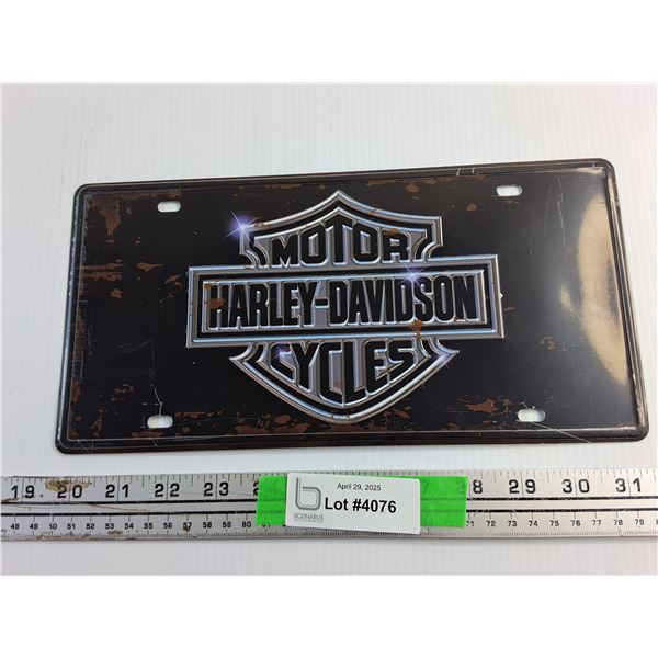 Harley Davidson Front License Plate