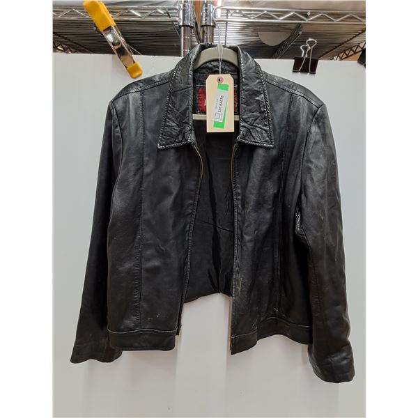 *Faux Leather Jacket - Size XL