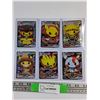 Image 1 : (6) Various Trading Pokemon Cards - AUTHENTICITY NOT GUARANTEED