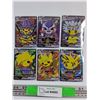 Image 1 : (6) Various Pokemon Trading Cards - AUTHENTICITY NOT GUARANTEED