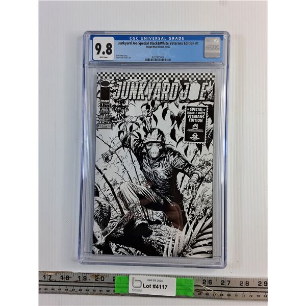 Junkyard Joe Special Black & White Veterans Edition #1 MAD Ghost Comics