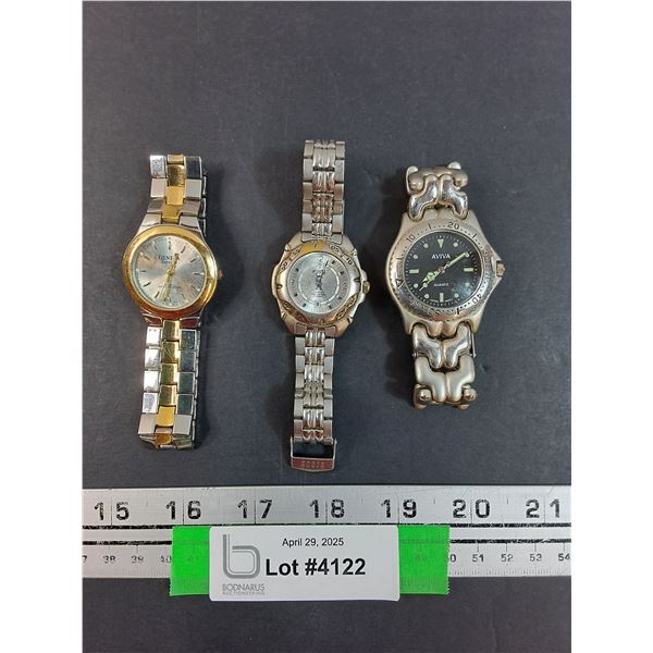 (3) Watches - Assorted - As Is