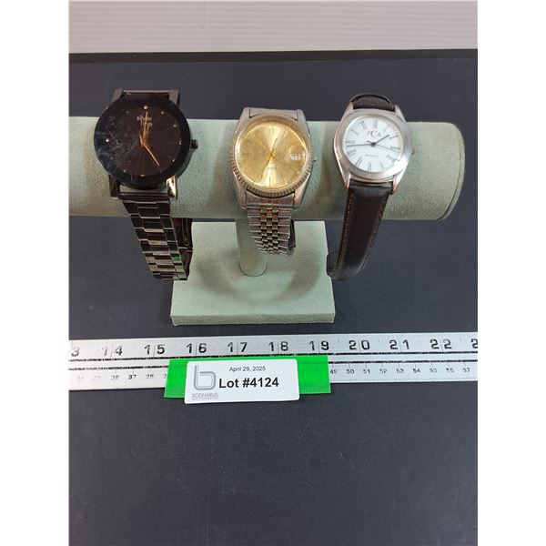 (3) Watches: Assorted - As Is