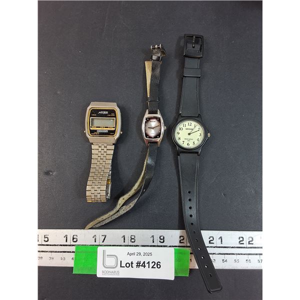 (3) Watches: Assorted - As Is